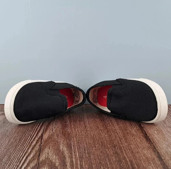 Infant Sneakers, Black and White, sz 4 - Picture 6 of 8